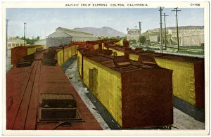 Images Dated 19th March 2019: Pacific Fruit Express, Colton, California, USA
