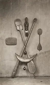 Utensil Prints: Pacific Islands, Oceania: native indigenous tribal artifacts