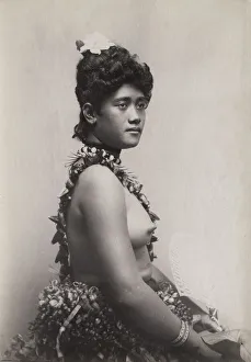 Pacific Islands, Oceania: portrait of a young woman