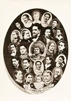 Islander Prints: Pacific Islands, Oceania: the royal family of Tahiti