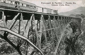 Grande Collection: Pacific Railroad, Costa Rica - Puente Rio Grande