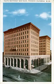 Southwest Prints: Pacific Southwest Bank Building, Pasadena, California