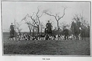 1696 Prints: The pack at the Quorn Hunt