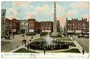 Pack Square, Asheville, North Carolina, USA