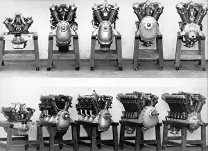 Packard Prints: Packard and Liberty engines