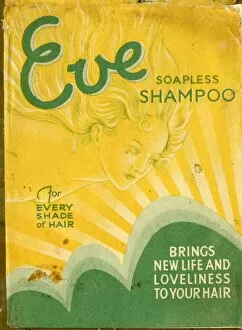 Sunbeam Collection: Packet design, Eve Soapless Shampoo