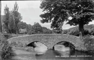 Dunster Prints: Packhorse Bridge