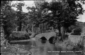 Packhorse Bridge in Dunster