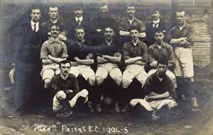 Sorting Prints: Paddington Postal FC football team