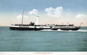 Images Dated 20th November 2019: Paddle Steamer Bournemouth Queen