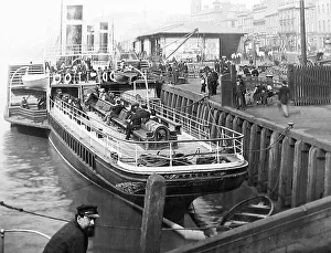 Doon Prints: Paddle steamer, Broomielaw, Glasgow