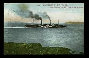 Steamers Collection: Paddle steamer La Marguerite