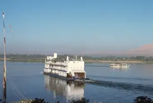 Paddle Steamer on Nile