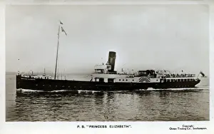 Paddle Steamer Princess Elizabeth