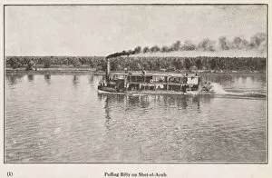 Steam Boat Gallery: Paddlesteamer on the Shatt al-Arab