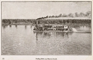 Steam Boat Gallery: Paddlesteamer on the Shatt al-Arab