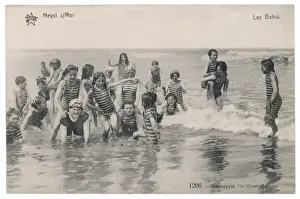 Happily Prints: Paddling at Heyst