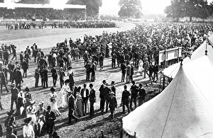 Doncaster Prints: The Paddock, Doncaster Racecourse