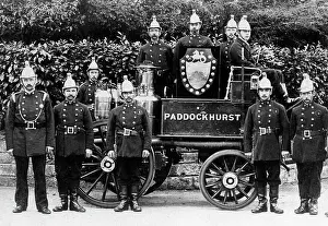 Paddockhurst Fire Brigade probably Victorian period