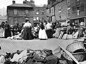 Paddys Market, Newcastle upon Tyne early 1900's