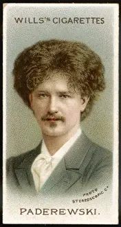 Paderewski / Cig Card