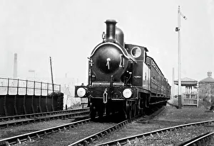 Padiham Prints: Padiham Steam Train early 1900s