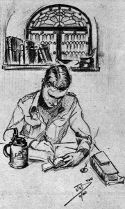 Images Dated 30th January 2012: The Padres room, Posen, 1941