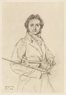 Musician Collection: Paganini (Ingres)