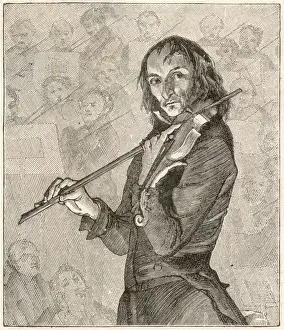 Paganini / Maclise
