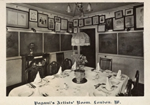 Images Dated 4th July 2017: Paganis Restaurant, Great Portland Street, London