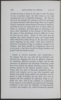 Page 186 from The Origin of Species Page 186 from The Origin of Species