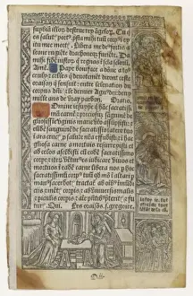 Vellum Prints: Page, Book of Hours