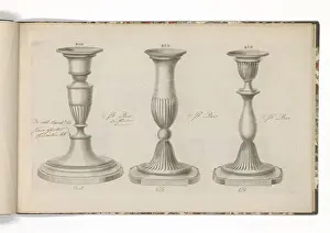 Page from a catalogue of domestic silverware