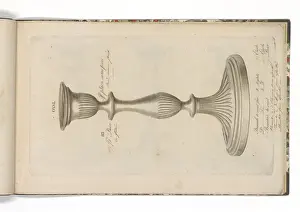 Page from a catalogue of domestic silverware