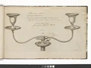Page from a catalogue of domestic silverware