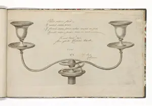 Page from a catalogue of domestic silverware