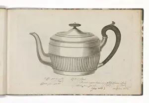 Page from a catalogue of domestic silverware