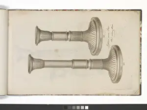 Page from a catalogue of domestic silverware