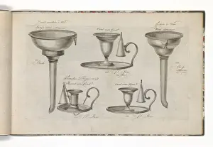 Page from a catalogue of domestic silverware