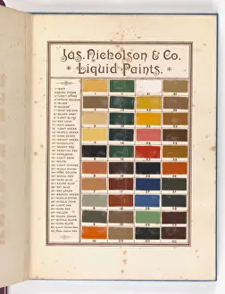 Page from Catalogue of Materials for House Painting and Gla