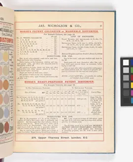 Page from Catalogue of Materials for House Painting and Gla