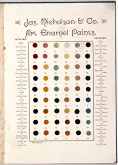 Page from Catalogue of Materials for House Painting and Gla