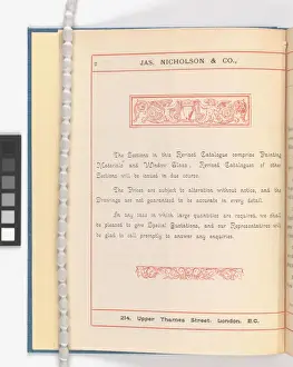 Page from Catalogue of Materials for House Painting and Gla