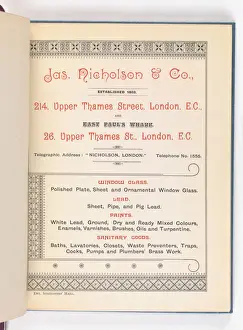 Page from Catalogue of Materials for House Painting and Gla