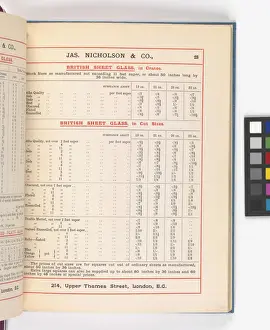 Page from Catalogue of Materials for House Painting and Gla