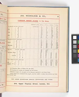 Page from Catalogue of Materials for House Painting and Gla