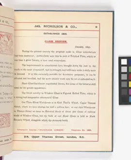 Page from Catalogue of Materials for House Painting and Gla