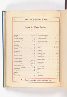 Page from Catalogue of Materials for House Painting and Gla