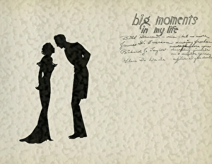 Page design, big moments in my life, School Silhouettes Page design, big moments in my life, School Silhouettes