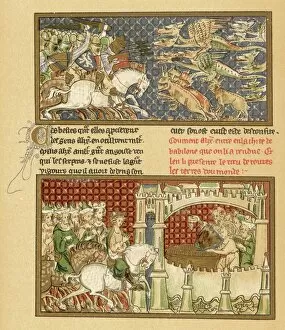 Page from a French manuscript